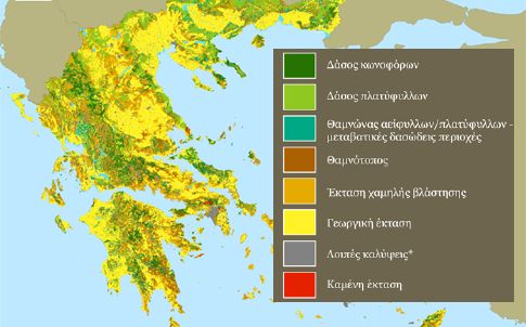 Έξι εκατομμύρια στρέμματα φυσικής έκτασης έχασε η Ελλάδα σε 20 χρόνια